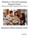 English as a Second Language Program Guide: Planning for English Language Learner Success. Department of Defense Education Activity