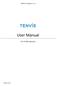 TENVIS Technology Co., Ltd. User Manual. For H.264 Cameras. Version 2.0.0