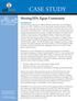 CASE STUDY. Meeting EFA: Egypt Community