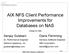 AIX NFS Client Performance Improvements for Databases on NAS