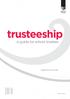 trusteeship a guide for school trustees A publication for school trustees