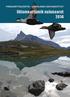 PINNGORTITALERIFFIK GRØNLANDS NATURINSTITUT. Ukiumoortumik nalunaarut 2014