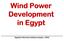 Development in Egypt. Egyptian Electricity Holding Company - EEHC