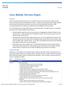 Cisco Mobility Services Engine