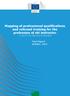 Mapping of professional qualifications and relevant training for the profession of ski instructor in the EU-28, EEA and Switzerland