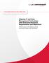 A CommVault Business-Value White Paper Aligning IT and Data Management Technology with Enterprise Business Requirements and Objectives