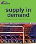 Creating value through strategic sourcing. supply in demand. creating value through strategic sourcing solutions