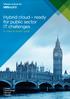 Hybrid cloud ready for public sector IT challenges. A need-to-know guide