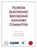 THE FLORIDA ELECTRONIC RECORDING ADVISORY COMMITTEE REPORT