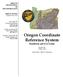 Oregon Coordinate Reference System