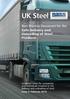 UK Steel. Best Practice Document for the Safe Delivery and Unloading of Steel Products