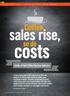 Coffee. so do. costs. State of the Coffee Service Industry