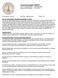 Financial Analyst #02575 City of Virginia Beach Job Description Date of Last Revision: 11-22-2013