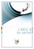j m s. t h e n e w f l e x i b i l i t y i n g s e. J-AXLE A air-series