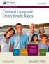 Optional Living and Death Benefit Riders