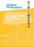 Best Practices. for Social Media Marketing Success
