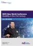 NDIS New World Conference Disability in the 21st Century CALL FOR PAPERS