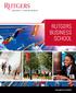 RUTGERS BUSINESS SCHOOL