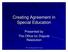 Creating Agreement in Special Education