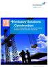 Industry Solutions Construction Project Collaboration and Document Control Solutions for the Construction Sector