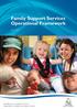 Family Support Services Operational Framework