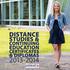 DISTANCE STUDIES & CONTINUING EDUCATION CERTIFICATES & DIPLOMAS 2013-2014. loyalistfocus.com 1