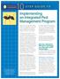 Implementing an Integrated Pest Management Program