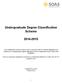 Undergraduate Degree Classification Scheme 2014-2015