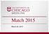 Match 2015. March 20, 2015