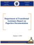 Department of Transitional Assistance Report on Paperless Documentation