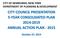 CITY COUNCIL PRESENTATION 5-YEAR CONSOLIDATED PLAN 2014-2019 ANNUAL ACTION PLAN - 2015
