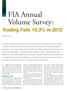 FIA Annual Volume Survey: