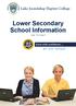 Lower Secondary School Information