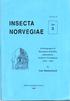 INSECTA NORVEGIAE. Ivar Stokkeland. No. 1879-1985. A bibliography of Norwegian Caddisfly publications (Insecta: Trichoptera)