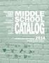 MIDDLE SCHOOL INFORMATION