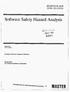 Software Safety Hazard Analysis