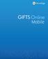 Welcome to GIFTS Online Mobile... 3