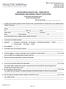 MISCELLANEOUS HEALTH CARE HOME HEALTH PROFESSIONAL AND GENERAL LIABILITY APPLICATION