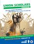 union scholars program APPLICATION DEADLINE: FEBRUARY 28 YOU CAN CHANGE THE WORLD... AND EARN MONEY FOR COLLEGE AT THE SAME TIME!