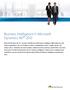 Business Intelligence in Microsoft Dynamics AX 2012