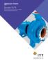 Goulds 3175. Paper Stock/Process Pump with Patented Intelligent Monitoring
