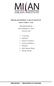 PROGRAMS OFFERED AT MILAN INSTITUTE MAIN CAMPUS COE 6804 INGRAM ROAD SAN ANTONIO, TX 78238 (210) 647-5100