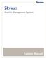 Skynax. Mobility Management System. System Manual