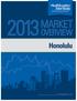 MARKET. Honolulu. Published March 2013 Copyright 2013 HealthLeaders-InterStudy, A Decision Resources Group Company Copyright Strictly Enforced