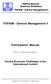 TOPSIM - General Management II. Participants Manual
