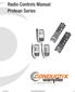 Radio Controls Manual Protean Series