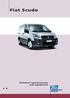 Fiat Scudo. Technical specifications and equipment
