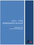 2013 COSA MEMBERSHIP ROSTER. Washington State Council of School Attorneys