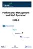 Performance Management and Staff Appraisal 2012-3