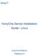 KonyOne Server Installation Guide - Linux